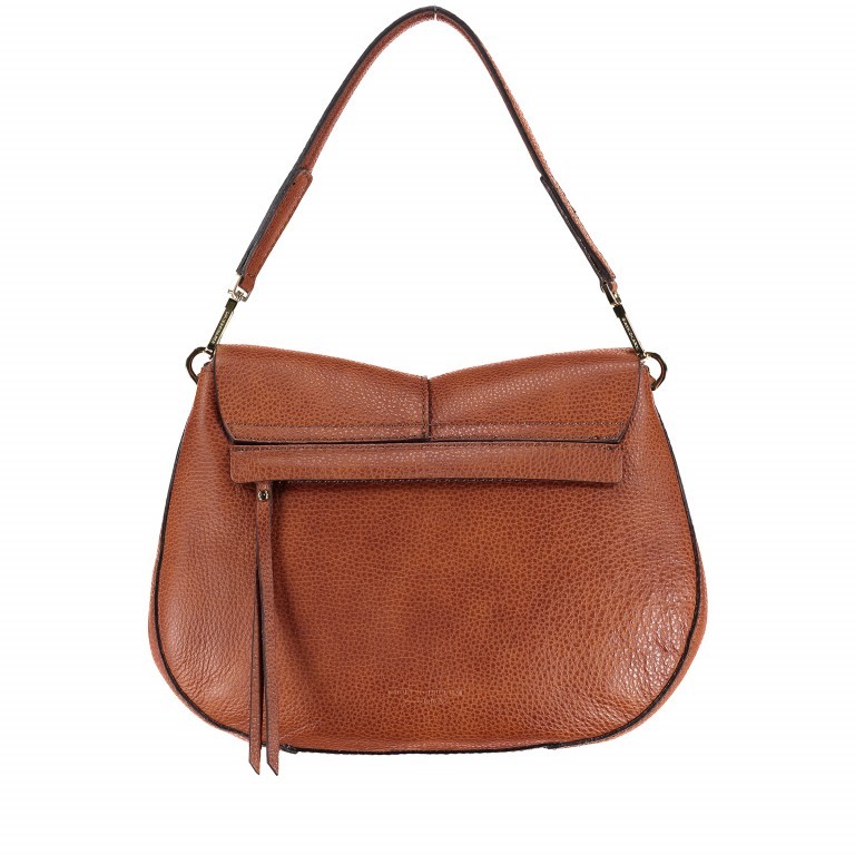 Schultertasche 6037-RMN-RE Miele, Farbe: cognac, Marke: Gianni Chiarini, Abmessungen in cm: 32x25x10, Bild 5 von 5