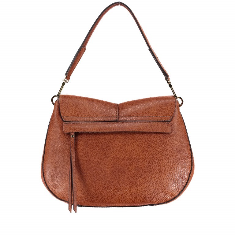 Schultertasche 6037-RMN-RE Nero, Farbe: schwarz, Marke: Gianni Chiarini, Abmessungen in cm: 32x25x10, Bild 5 von 6