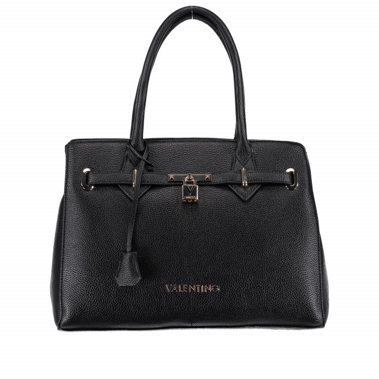 Handtasche Currys Nero, Farbe: schwarz, Marke: Valentino Bags, Abmessungen in cm: 34.5x26x14, Bild 1 von 6