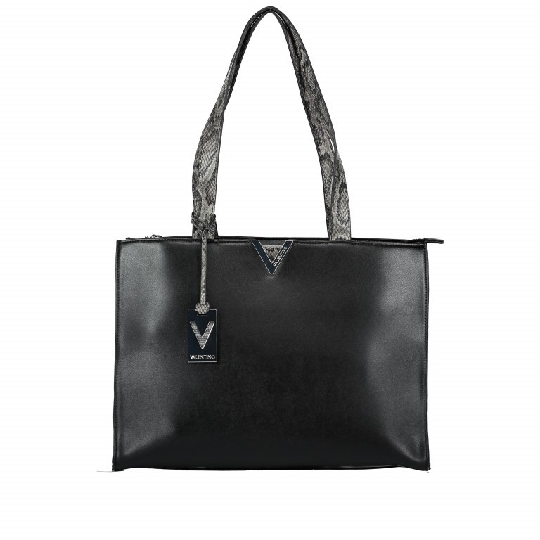 Shopper Mustard Nero, Farbe: schwarz, Marke: Valentino Bags, Abmessungen in cm: 38x28x15, Bild 1 von 5
