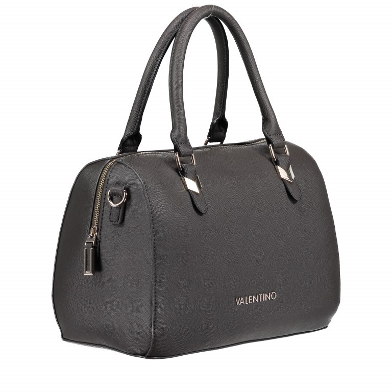 Handtasche Winter Lily Nero, Farbe: schwarz, Marke: Valentino Bags, Abmessungen in cm: 30x23.5x17, Bild 2 von 7