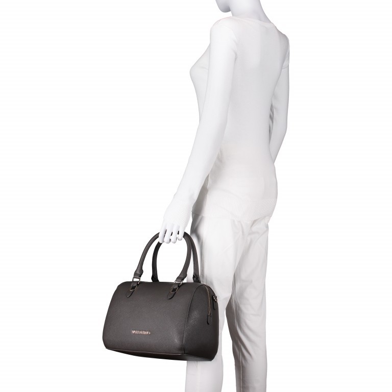 Handtasche Winter Lily Nero, Farbe: schwarz, Marke: Valentino Bags, Abmessungen in cm: 30x23.5x17, Bild 3 von 7