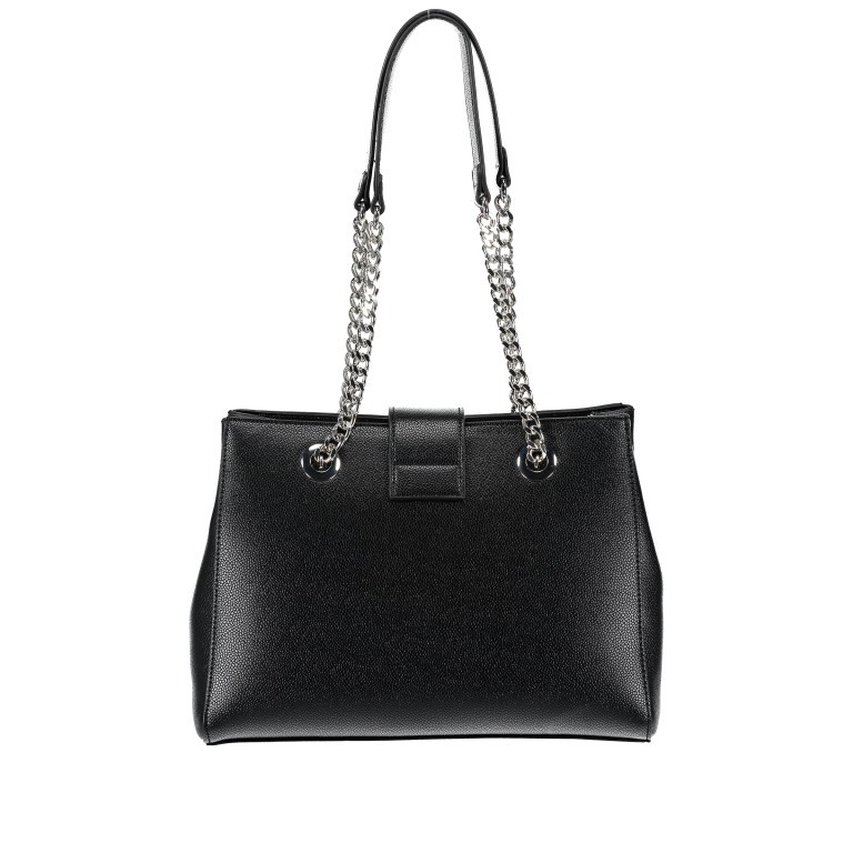 Tasche Divina Nero, Farbe: schwarz, Marke: Valentino Bags, EAN: 8052790167557, Abmessungen in cm: 30x23x10, Bild 3 von 6