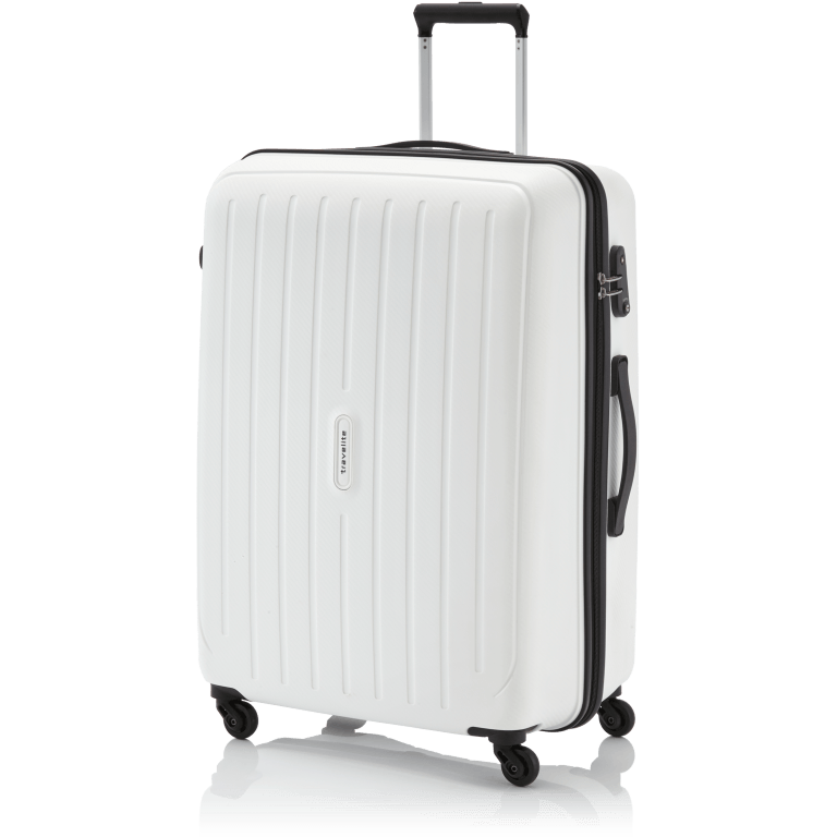 Koffer Uptown 75 cm Weiß, Farbe: weiß, Marke: Travelite, Abmessungen in cm: 52x75x31, Bild 2 von 3
