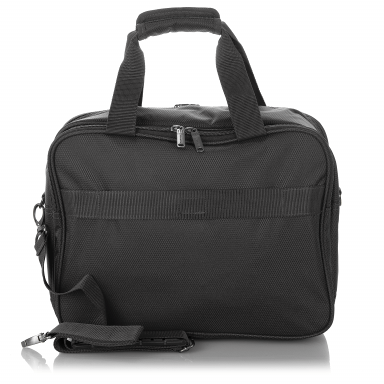 Bordtasche Solaris 38 cm Schwarz Limone, Farbe: schwarz, Marke: Travelite, EAN: 4027002060111, Abmessungen in cm: 38x30x12, Bild 4 von 5
