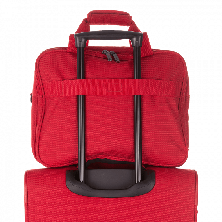 Bordtasche Solaris 38 cm Rot Blau, Farbe: rot/weinrot, Marke: Travelite, Abmessungen in cm: 38x30x12, Bild 5 von 5