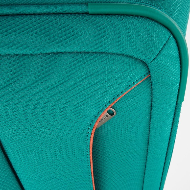 Koffer Solaris 54 cm Türkis Orange, Farbe: grün/oliv, Marke: Travelite, Abmessungen in cm: 36x54x22, Bild 4 von 6