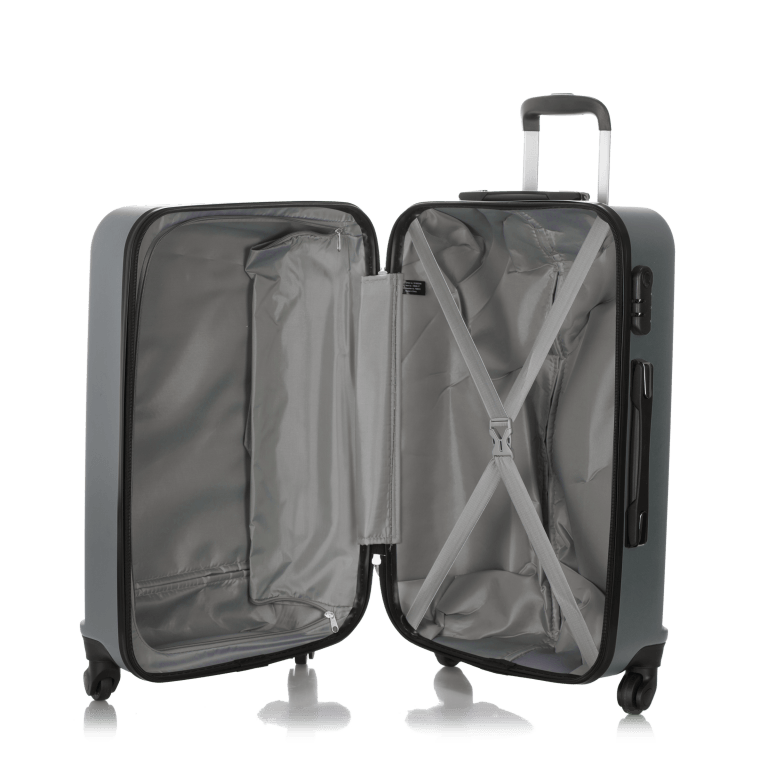 Koffer Quick 55 cm Anthrazit, Farbe: anthrazit, Marke: Travelite, Abmessungen in cm: 36x55x21, Bild 3 von 3