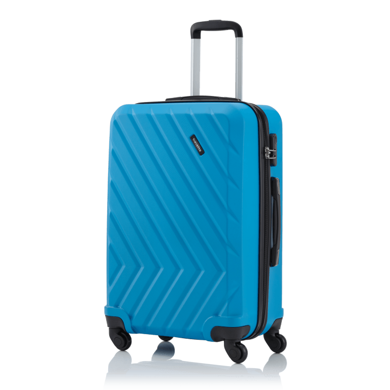 Koffer Quick 64 cm Blau, Farbe: blau/petrol, Marke: Travelite, Abmessungen in cm: 43x64x26, Bild 2 von 3