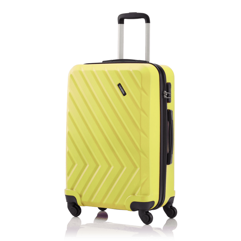 Koffer Quick 64 cm Gelb, Farbe: gelb, Marke: Travelite, EAN: 4027002059993, Abmessungen in cm: 43x64x26, Bild 2 von 3