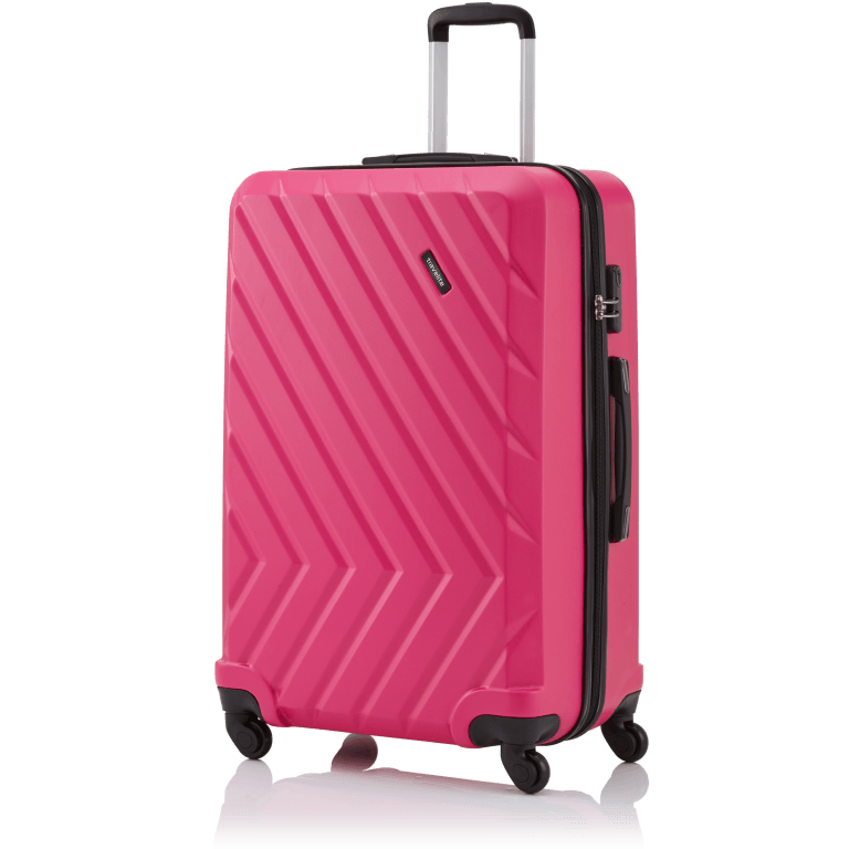 Koffer Quick 74 cm Pink, Farbe: rosa/pink, Marke: Travelite, Abmessungen in cm: 46x74x30, Bild 2 von 3