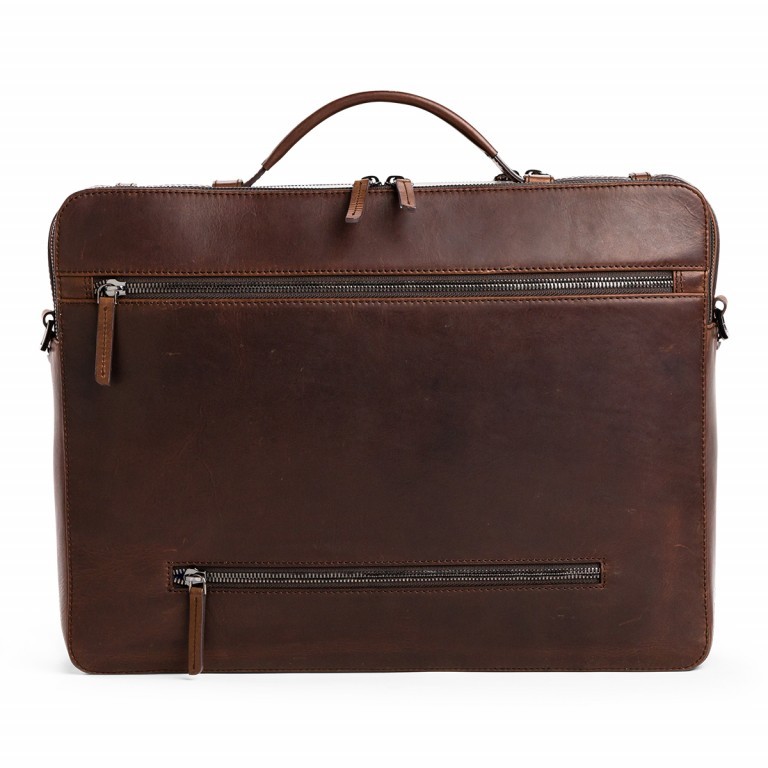 Notebooktasche Workbag L OFF-WR3 Chestnut Brown, Farbe: braun, Marke: Offermann, EAN: 4057081013609, Abmessungen in cm: 38x29x8.5, Bild 3 von 4