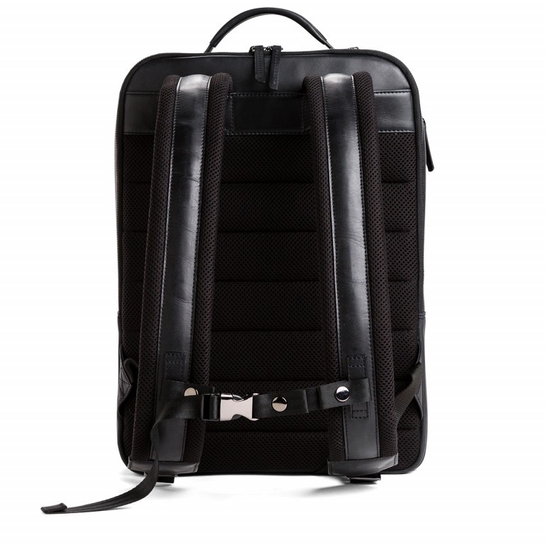 Backpack M OFF-BP1 Carbon Black, Farbe: schwarz, Marke: Offermann, EAN: 4057081014149, Abmessungen in cm: 31x40x20, Bild 4 von 5