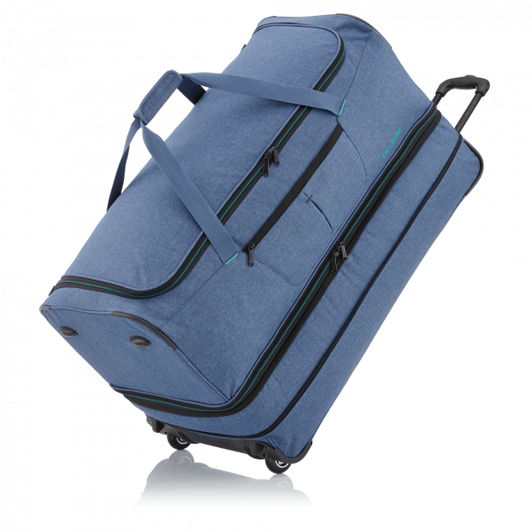 Reisetasche Basics Blau, Farbe: blau/petrol, Marke: Travelite, Abmessungen in cm: 84x41x42, Bild 4 von 5