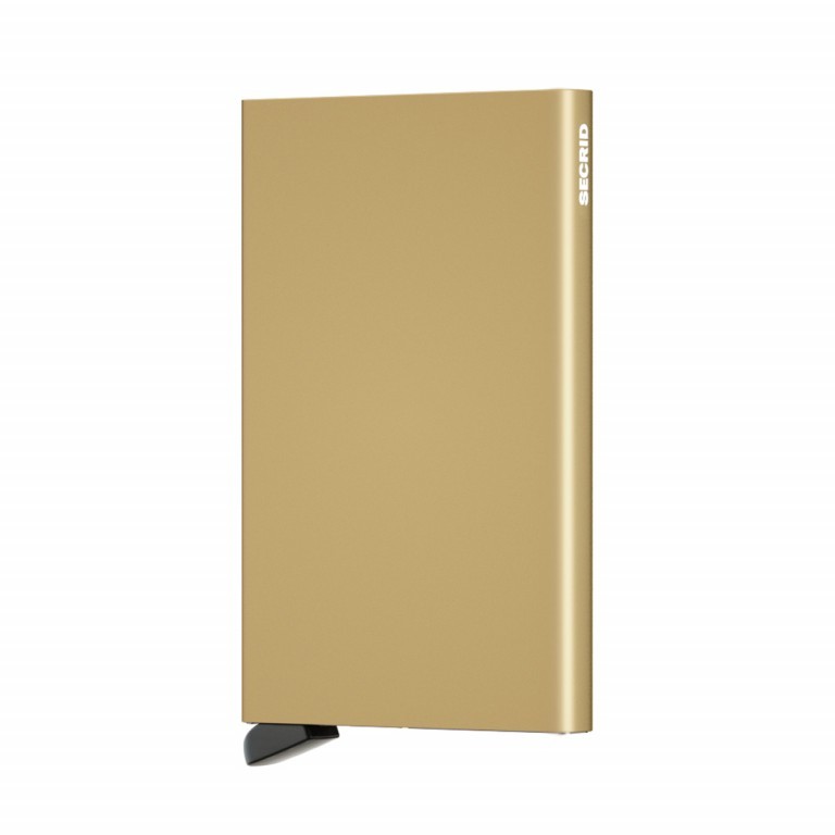 Kartenetui Cardprotector Gold, Farbe: metallic, Marke: Secrid, EAN: 8718215280033, Abmessungen in cm: 6.3x10.2x0.8, Bild 2 von 3