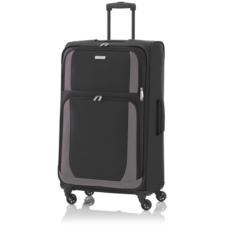 Koffer Paklite 75 cm Schwarz Grau, Farbe: anthrazit, Marke: Travelite, Abmessungen in cm: 43x75x28, Bild 2 von 3