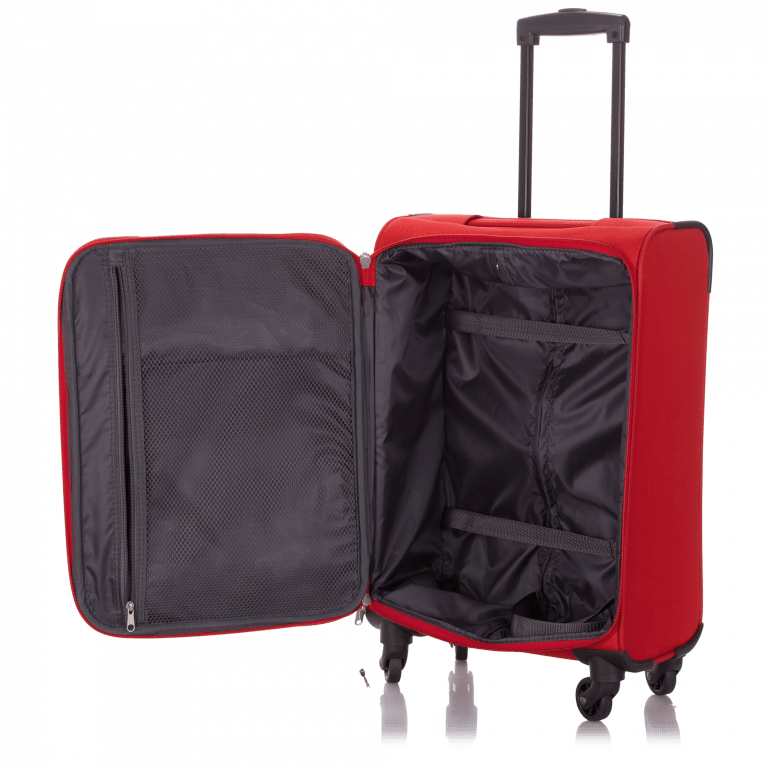 Koffer Paklite 75 cm Rot Pink, Farbe: rot/weinrot, Marke: Travelite, Abmessungen in cm: 43x75x28, Bild 3 von 3