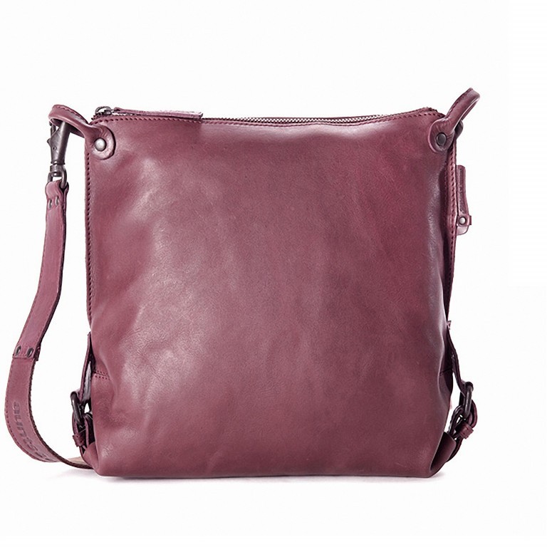 Umhängetasche Grandma's Luxury Club Mrs. Raisin Cookie Wine, Farbe: rot/weinrot, Marke: Aunts & Uncles, Abmessungen in cm: 25x25x7, Bild 1 von 7