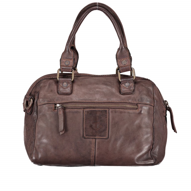 Handtasche Tassel Maja Lina B3.6255 Chocolate Brown, Farbe: braun, Marke: Harbour 2nd, EAN: 4046478029866, Abmessungen in cm: 24x22x14, Bild 5 von 6