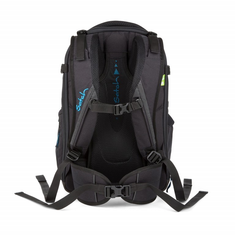 Rucksack Match Black Bounce, Farbe: schwarz, Marke: Satch, EAN: 4057081017669, Bild 7 von 8