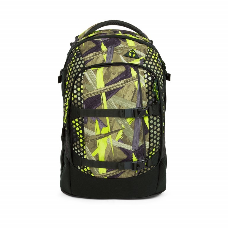 Rucksack Pack Jungle Lazer, Farbe: grün/oliv, Marke: Satch, EAN: 4057081023585, Abmessungen in cm: 30x45x22, Bild 1 von 14