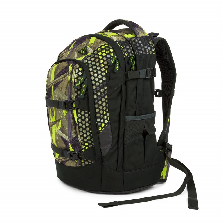 Rucksack Pack Jungle Lazer, Farbe: grün/oliv, Marke: Satch, EAN: 4057081023585, Abmessungen in cm: 30x45x22, Bild 2 von 14