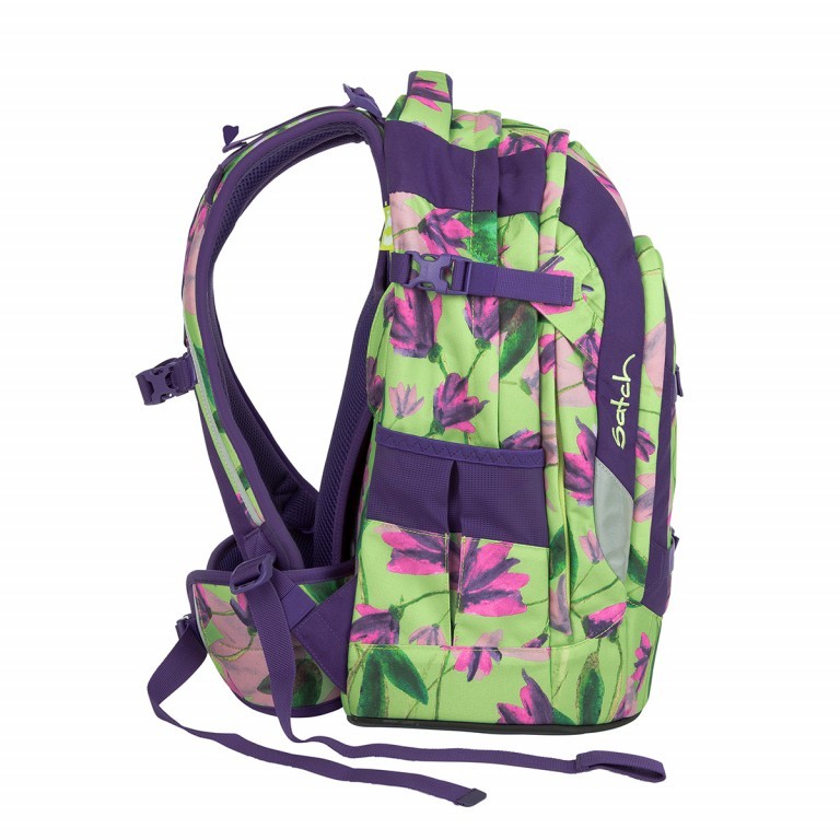 Rucksack Pack Ivy Blossom, Farbe: grün/oliv, Marke: Satch, EAN: 4057081017560, Abmessungen in cm: 30x45x22, Bild 3 von 14