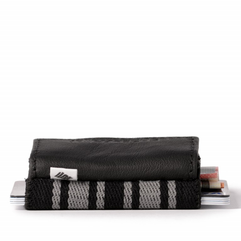 Geldbörse Push 2.0 Mini Business Black, Farbe: anthrazit, Marke: Space Wallet, Abmessungen in cm: 6.5x6x2, Bild 3 von 3