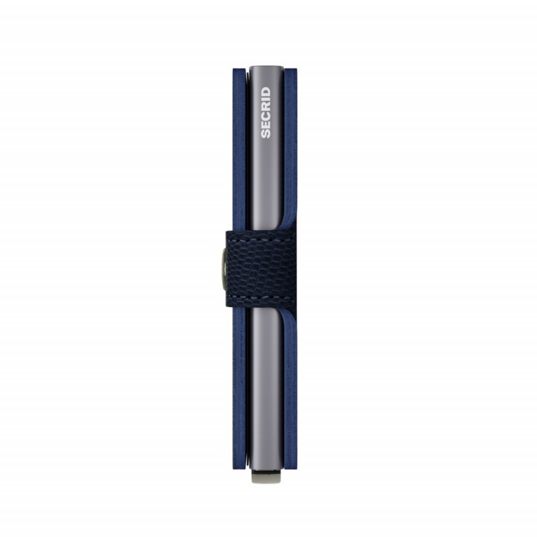 Geldbörse Miniwallet Rango Blue Titanium, Farbe: blau/petrol, Marke: Secrid, EAN: 8718215285557, Abmessungen in cm: 6.8x10.2x2.1, Bild 2 von 4