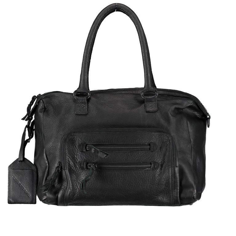 Tasche Walsall Black, Farbe: schwarz, Marke: Cowboysbag, Abmessungen in cm: 34x30x10, Bild 1 von 7