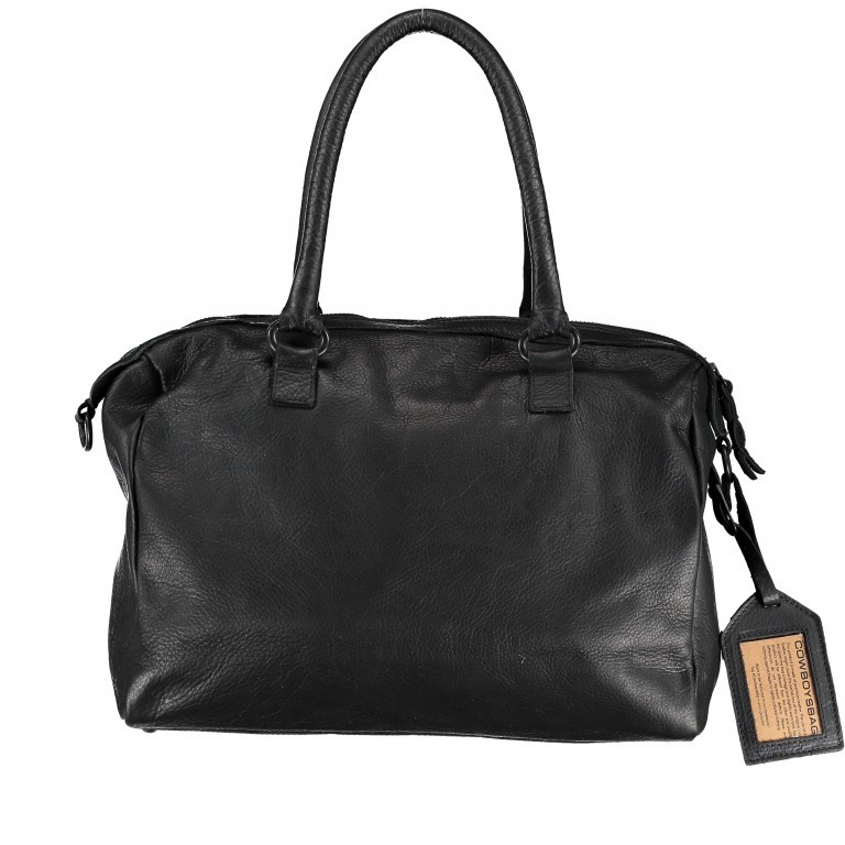 Tasche Walsall Black, Farbe: schwarz, Marke: Cowboysbag, Abmessungen in cm: 34x30x10, Bild 5 von 7