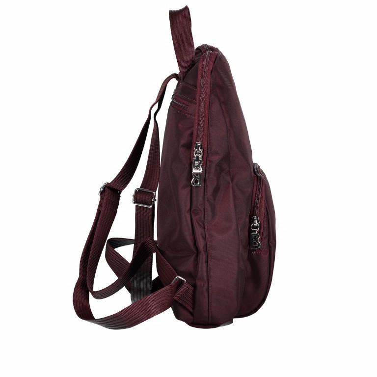 Rucksack spirit Happy Biking Carmine, Farbe: rot/weinrot, Marke: Bogner, Abmessungen in cm: 27x34x8, Bild 3 von 6