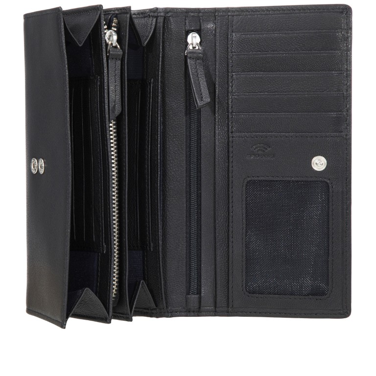 Geldbörse Weißenfels Diedburg mit RFID-Schutz Schwarz, Farbe: schwarz, Marke: Maitre, EAN: 4053533532179, Abmessungen in cm: 18x10x2.5, Bild 4 von 6