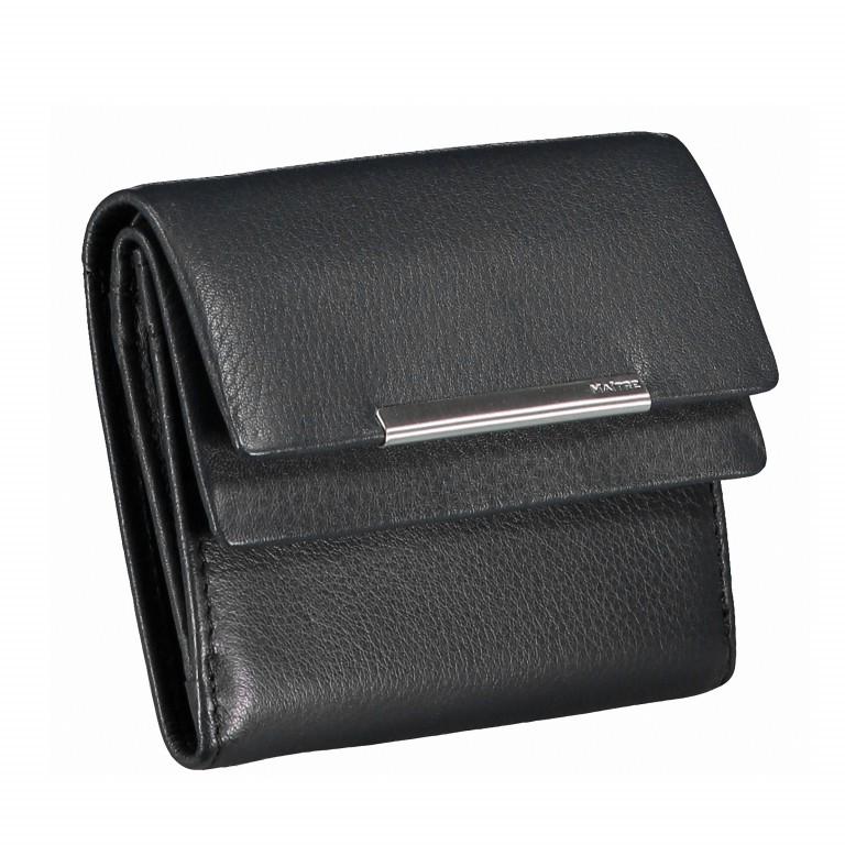 Geldbörse Belg Deda mit RFID-Schutz Schwarz, Farbe: schwarz, Marke: Maitre, EAN: 4053533532421, Abmessungen in cm: 10x8x1.5, Bild 2 von 3