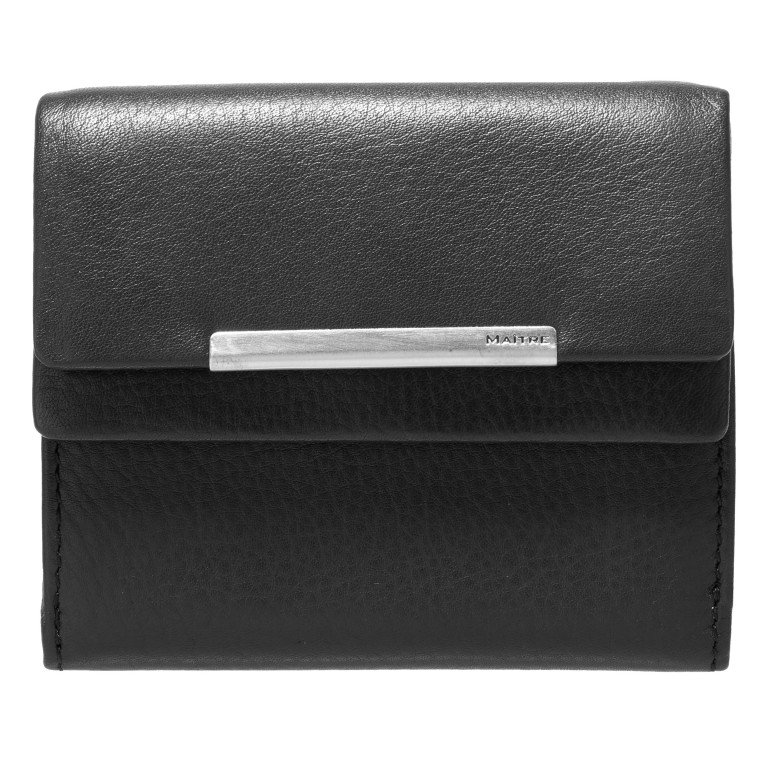 Geldbörse Belg Deda mit RFID-Schutz Schwarz, Farbe: schwarz, Marke: Maitre, EAN: 4053533532421, Abmessungen in cm: 10x8x1.5, Bild 1 von 5