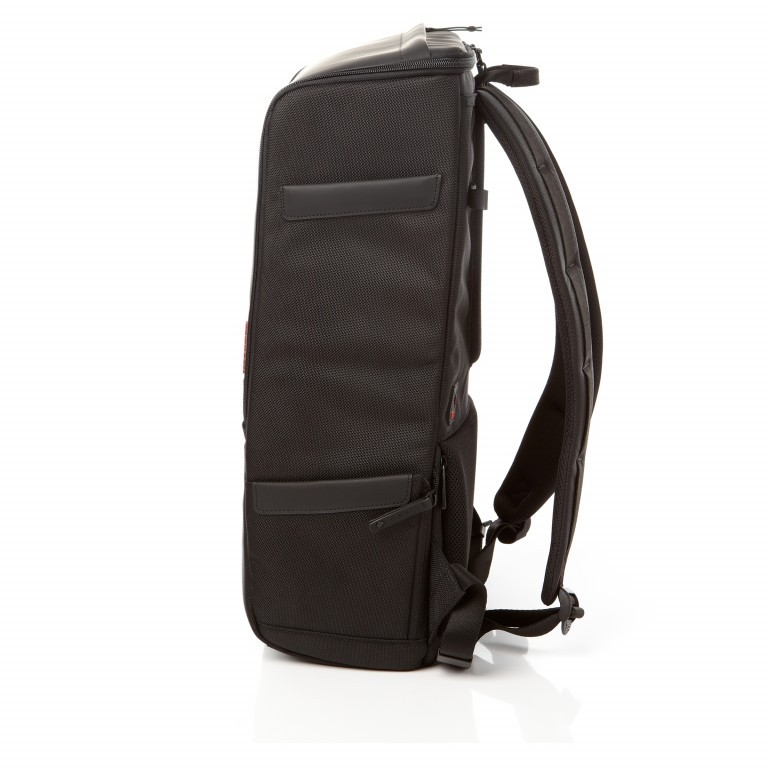 Rucksack Red Trenor Backpack 15.6 Zoll Black, Farbe: schwarz, Marke: Samsonite, Abmessungen in cm: 32.5x50.5x15.5, Bild 3 von 11