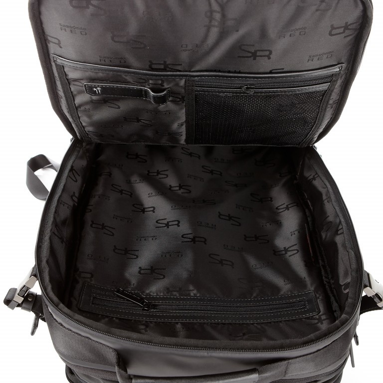 Rucksack Red Ator Backpack L mit Laptopfach 15,6 Zoll Black, Farbe: schwarz, Marke: Samsonite, EAN: 5414847640414, Abmessungen in cm: 31x45.5x15, Bild 5 von 10