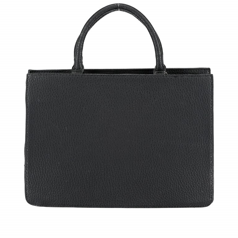 Tasche Business-Shopper Schwarz, Farbe: schwarz, Marke: Replay, Abmessungen in cm: 35x25x14, Bild 4 von 6