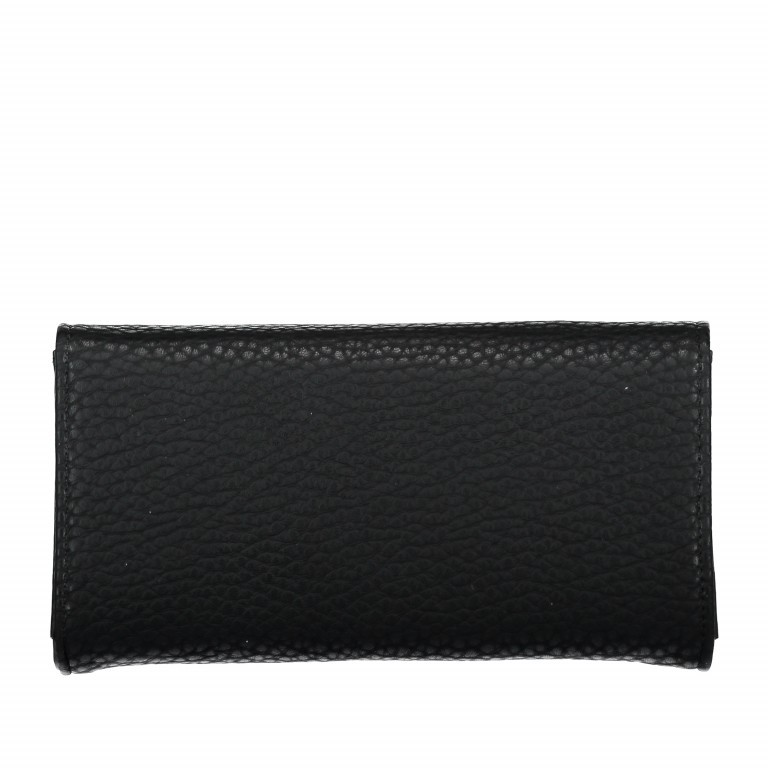 Portemonnaie mit Zierkette Schwarz, Farbe: schwarz, Marke: Replay, Abmessungen in cm: 19x9x2, Bild 4 von 4