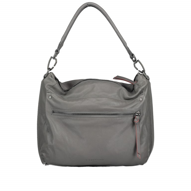 Beuteltasche Vintage Miramar Street Grey, Farbe: grau, Marke: Liebeskind Berlin, Abmessungen in cm: 30x30x15, Bild 1 von 6