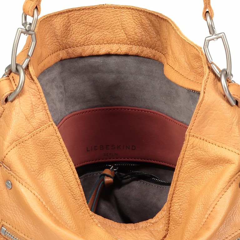 Beuteltasche Vintage Miramar Street Grey, Farbe: grau, Marke: Liebeskind Berlin, Abmessungen in cm: 30x30x15, Bild 4 von 6