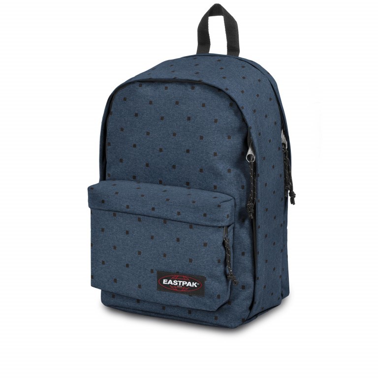 Rucksack Back to Work Black Squares, Farbe: anthrazit, Marke: Eastpak, Abmessungen in cm: 29.5x43x25, Bild 2 von 5