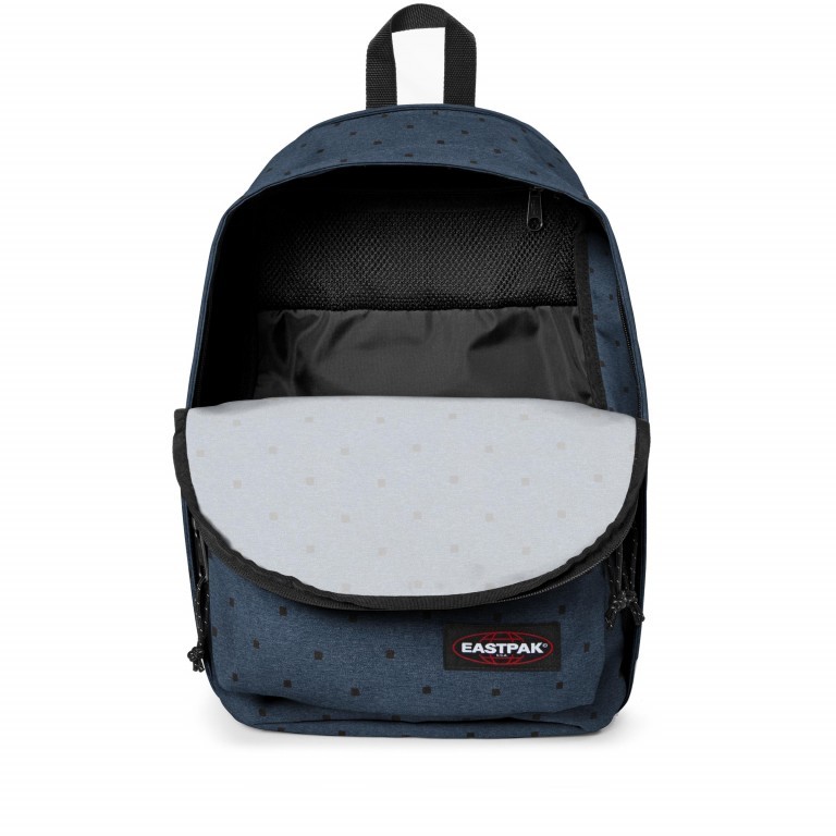 Rucksack Back to Work Black Squares, Farbe: anthrazit, Marke: Eastpak, Abmessungen in cm: 29.5x43x25, Bild 4 von 5