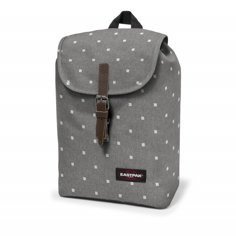 Rucksack Casyl White Squares, Farbe: grau, Marke: Eastpak, Abmessungen in cm: 23x29x13, Bild 2 von 5