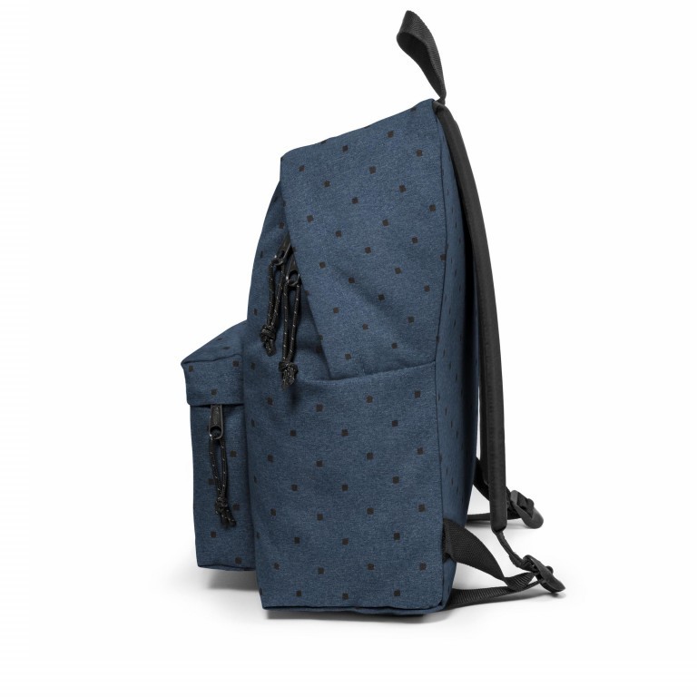 Rucksack Padded Black Squares, Farbe: anthrazit, Marke: Eastpak, Abmessungen in cm: 30x40x18, Bild 3 von 5