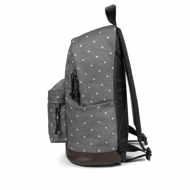 Rucksack Wyoming White Squares, Farbe: grau, Marke: Eastpak, Abmessungen in cm: 30x40x12, Bild 3 von 6