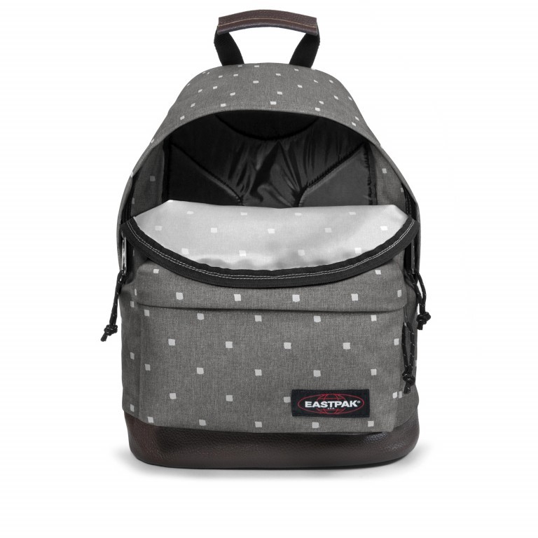 Rucksack Wyoming White Squares, Farbe: grau, Marke: Eastpak, Abmessungen in cm: 30x40x12, Bild 5 von 6