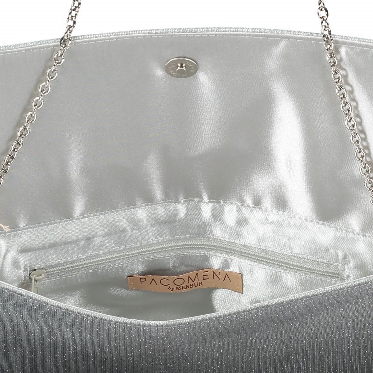 Umhängetasche / Clutch Plata, Farbe: metallic, Marke: Menbur, EAN: 8434256324061, Abmessungen in cm: 30.5x14x1.5, Bild 4 von 5