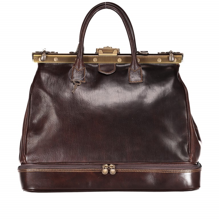 Reisetasche Alessia Braun, Farbe: cognac, Marke: Assima, Bild 1 von 5