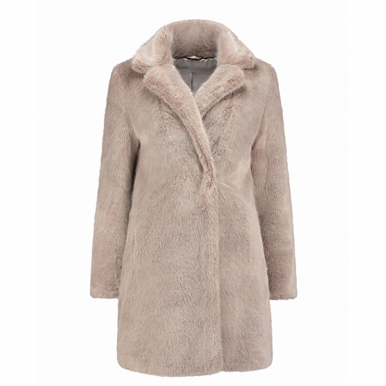 Mantel Tylia Kunstfell 44 Light Grey, Farbe: grau, Marke: Rino & Pelle, Bild 1 von 1
